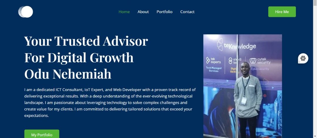 Odu Nehemiah Portfolio