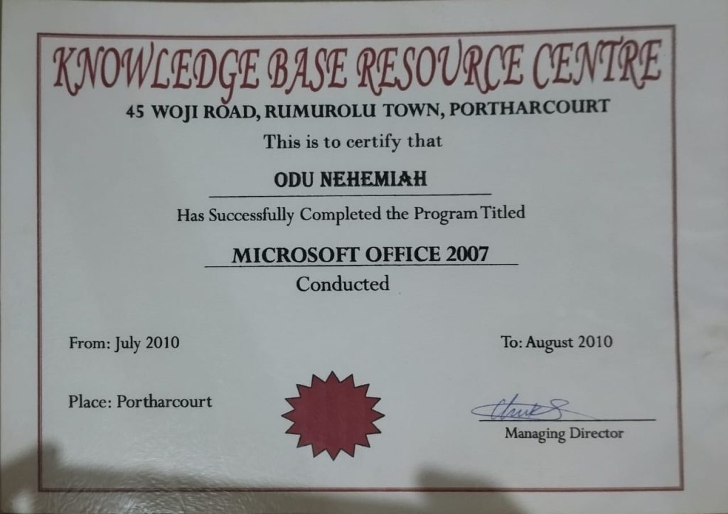 Microsoft Certified