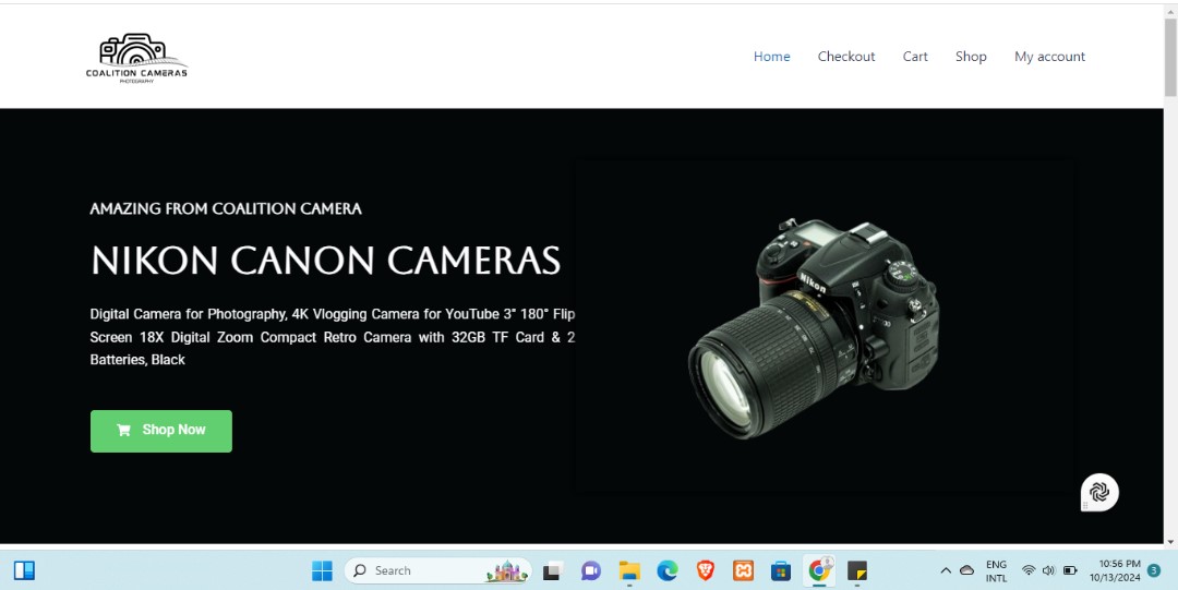 Coalition Camera Store Test